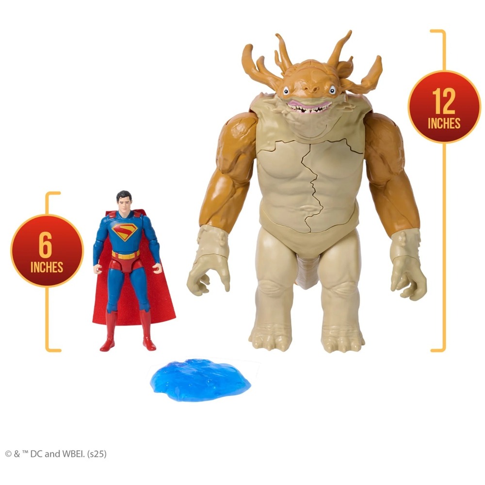 Superman vs.‎ Kaiju Slime Battle Action Figure & Giant Playset Kids Toy NEW - Picture 4 of 6